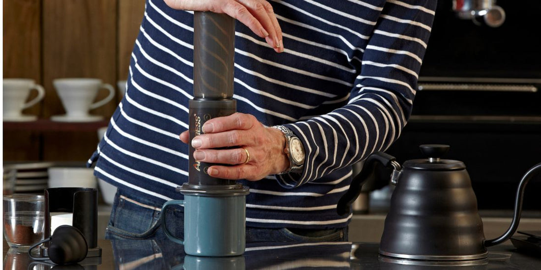 Apple and Cinnamon Twist on the Aeropress: The Perfect Brew for a Stormy Day