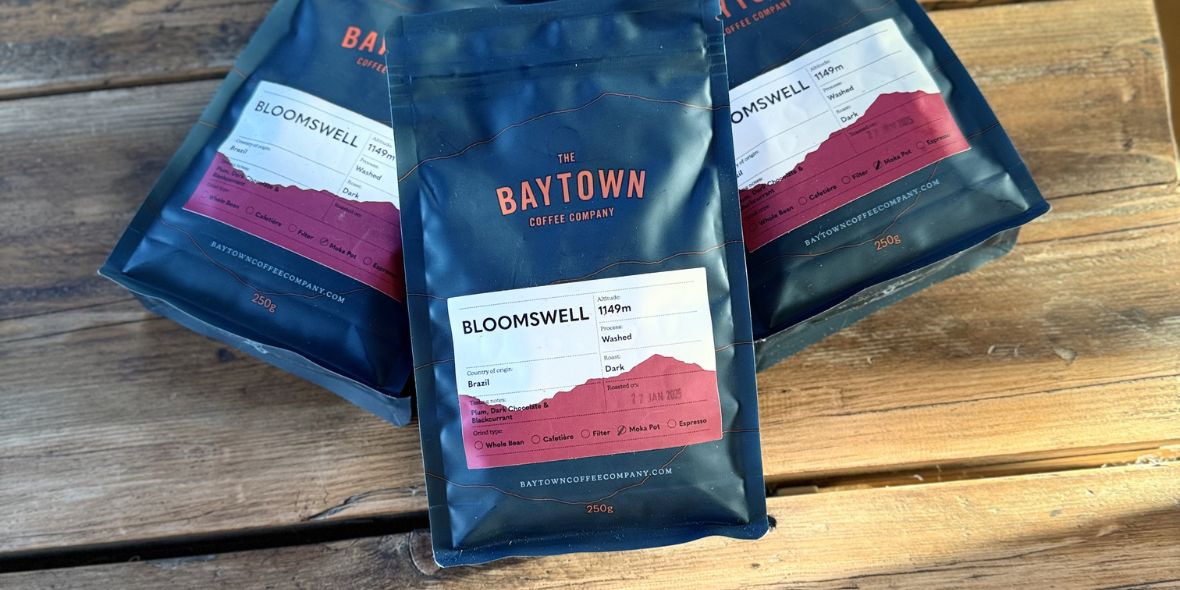 Introducing Bloomswell....  Our first dark roasted guest coffee