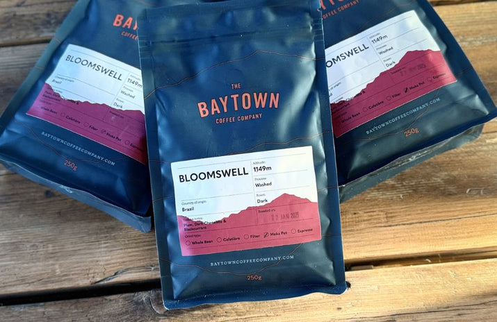 Introducing Bloomswell....  Our first dark roasted guest coffee